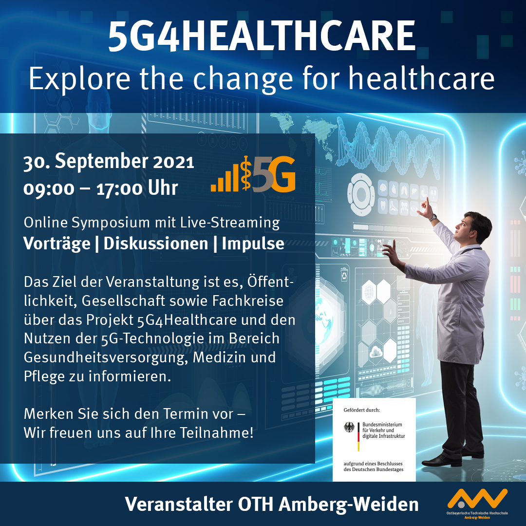 5G4Healthcare-Symposium | OTH Amberg-Weiden