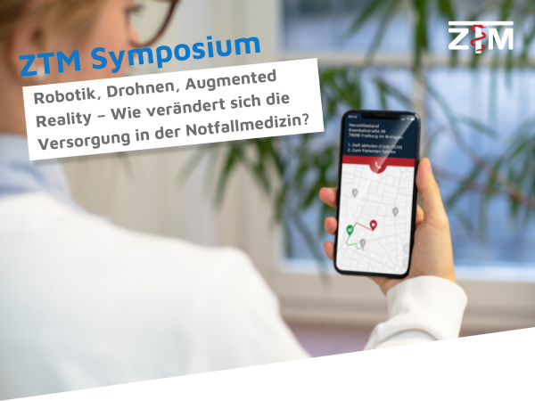 Online-Symposium: Robotik, Drohnen, Augmented Reality – Wie verändert sich die Versorgung in der Notfallmedizin?