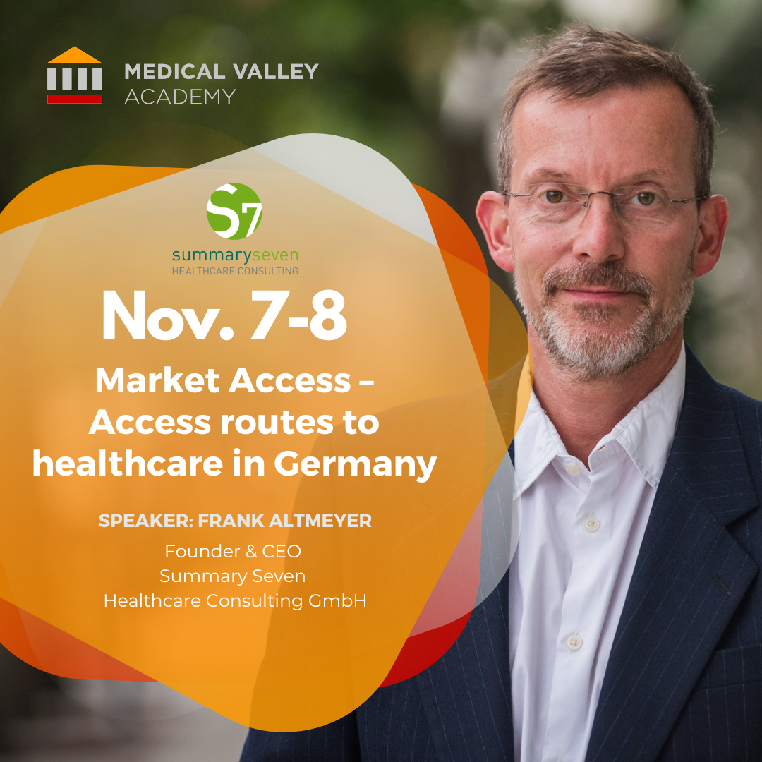 Market Access – Access routes to healthcare in Germany