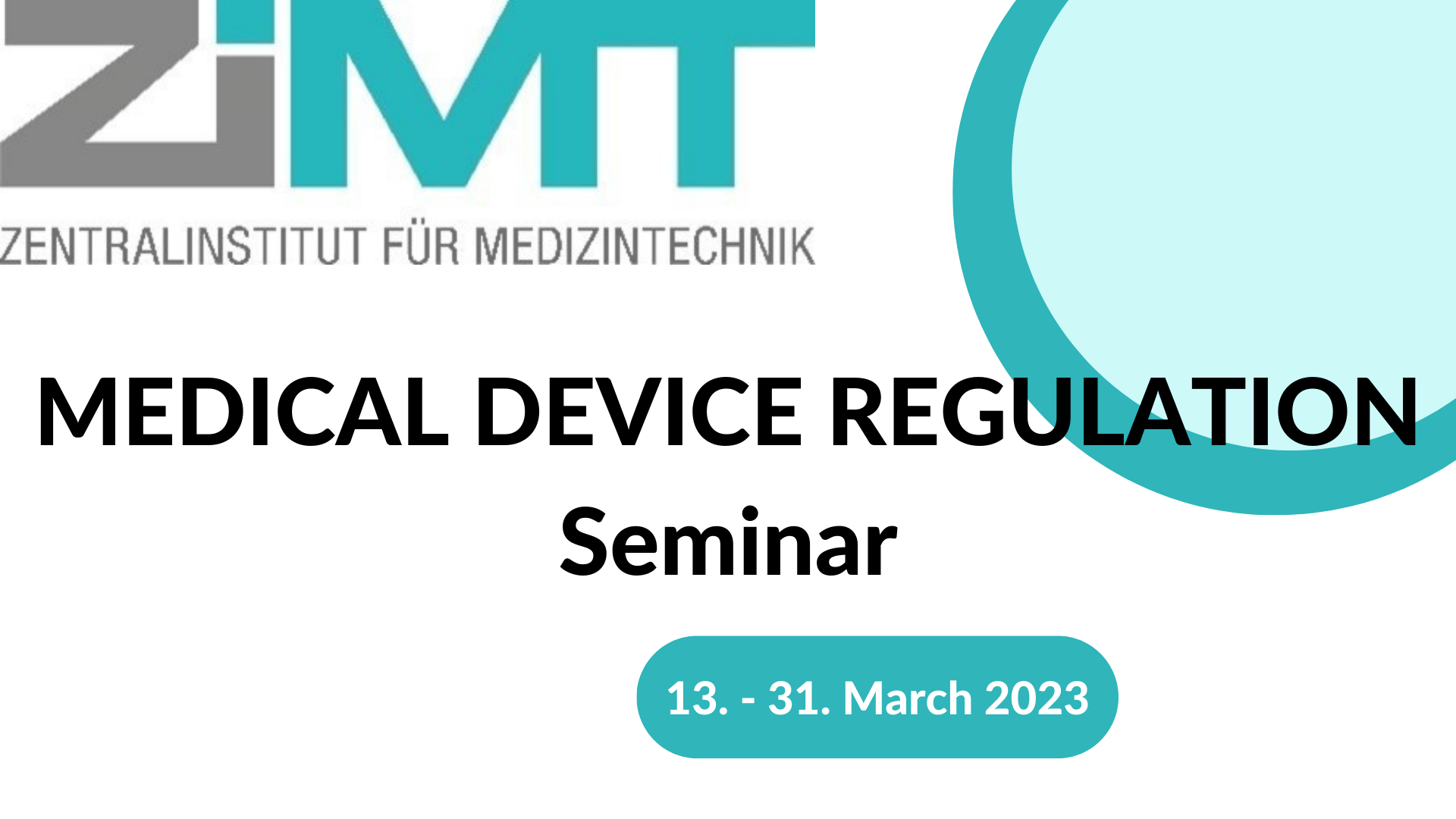 Medical Device Regulation Seminar