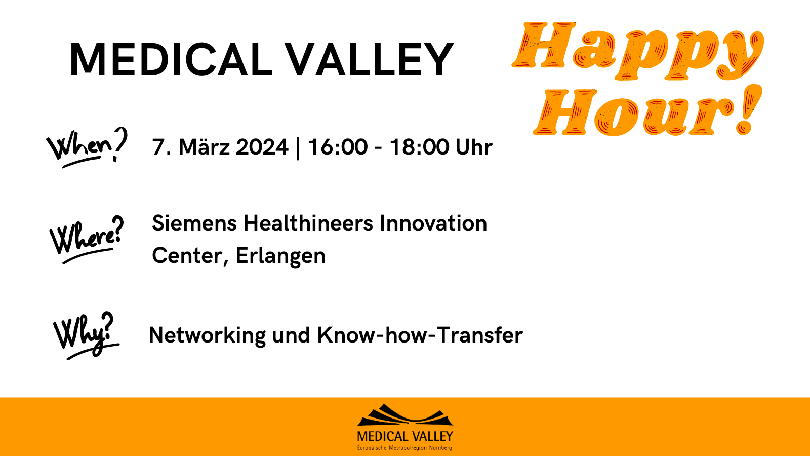 Medical Valley Happy Hour