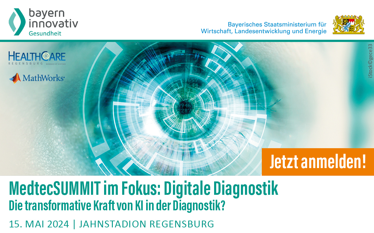 MedtecSUMMIT im Fokus - „Digitale Diagnostik – Die transformative Kraft der KI?"